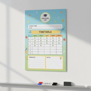 Magnetic School Planner (A4)