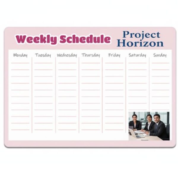 Magnetic Weekly Planner