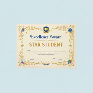 School Award Certificates