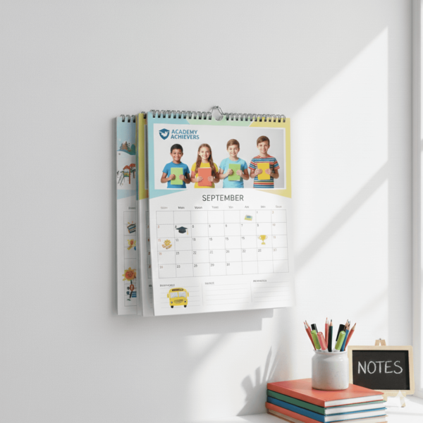 A4 Wall Calendar – School Edition (Portrait)